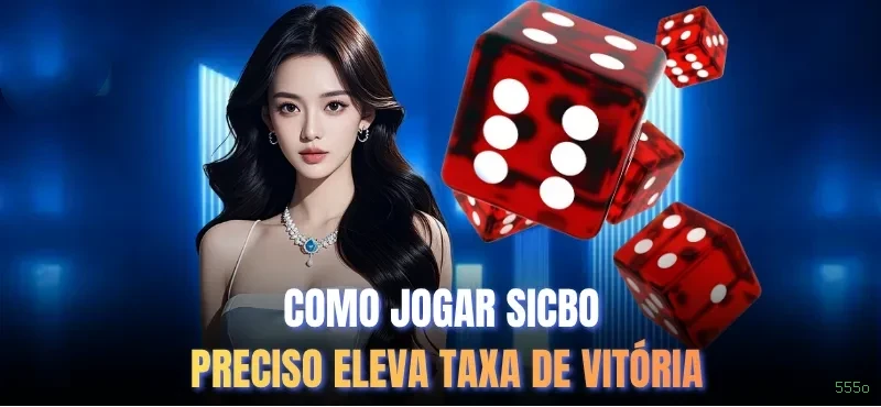 Imagem promocional do cassino online da 555o mostrando jogos ao vivo